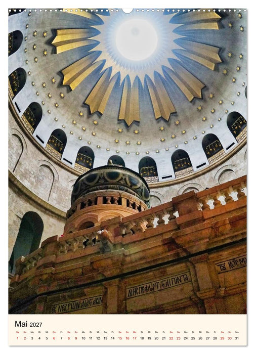 Kirche vom heiligen Grab in Jerusalem (CALVENDO Wandkalender 2027)