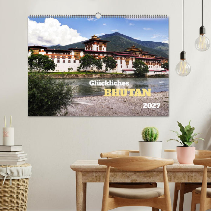Glückliches Bhutan (CALVENDO Wandkalender 2027)