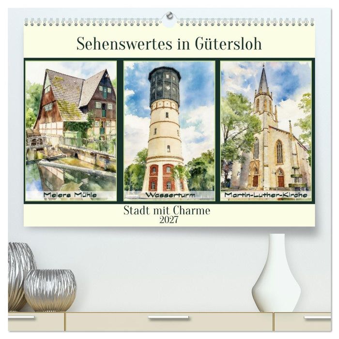 Sehenwertes Gütersloh (CALVENDO Premium Wandkalender 2027)