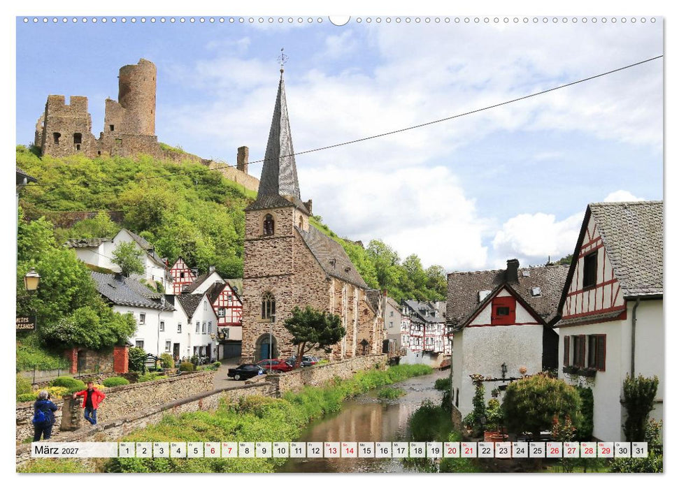 Monreal - Malerisches Eifeldorf (CALVENDO Wandkalender 2027)