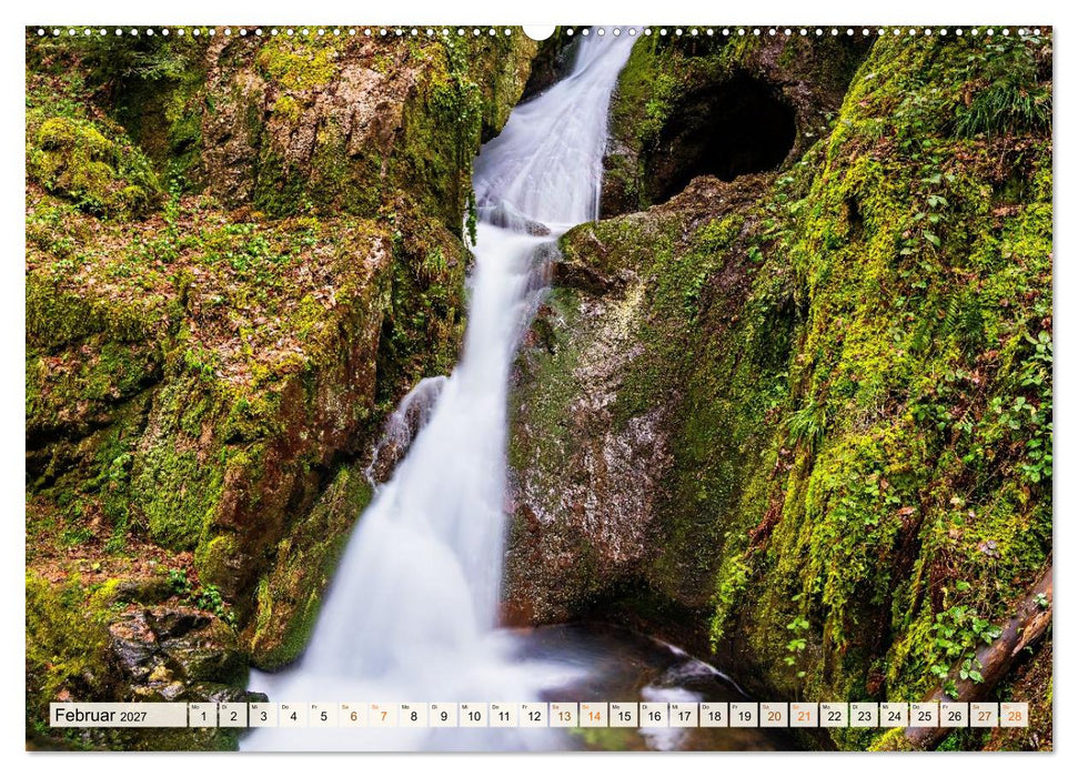 Mystische Gewässer im nördlichen Schwarzwald (CALVENDO Premium Wandkalender 2027)