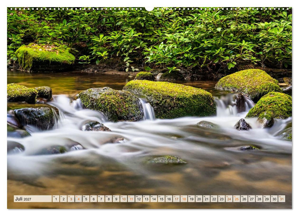 Mystische Gewässer im nördlichen Schwarzwald (CALVENDO Premium Wandkalender 2027)