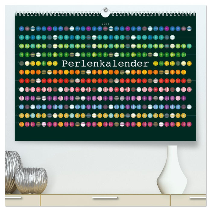 Perlenkalender (CALVENDO Premium Wandkalender 2027)