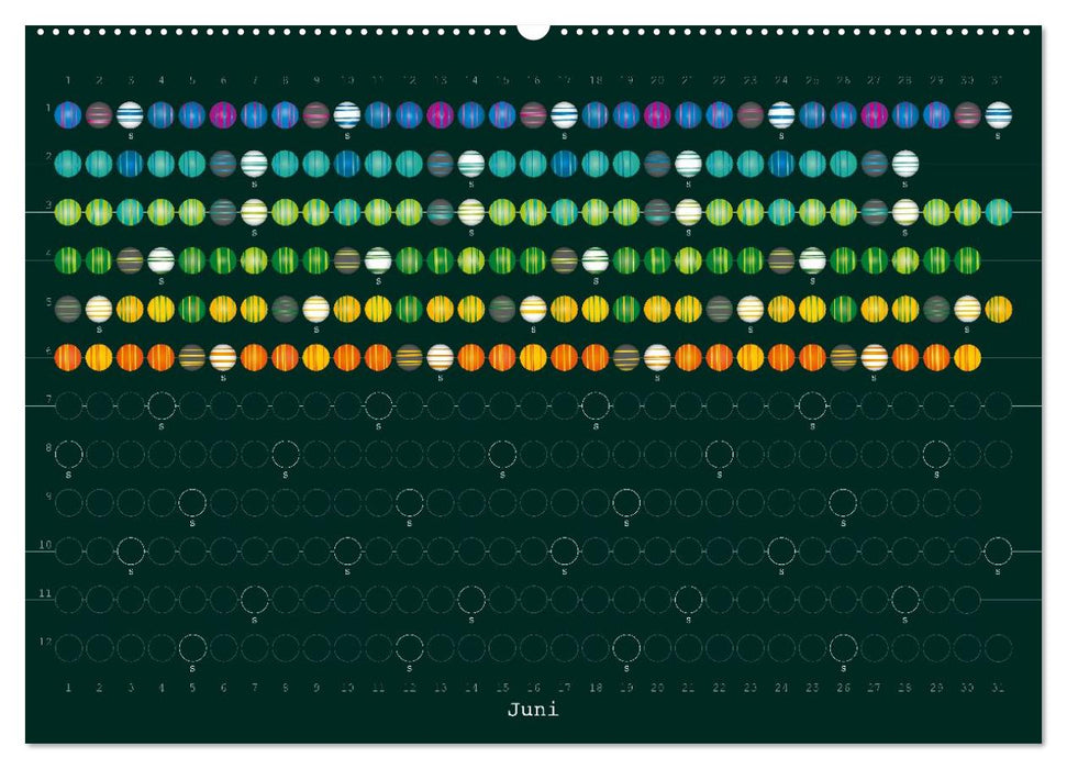 Perlenkalender (CALVENDO Premium Wandkalender 2027)
