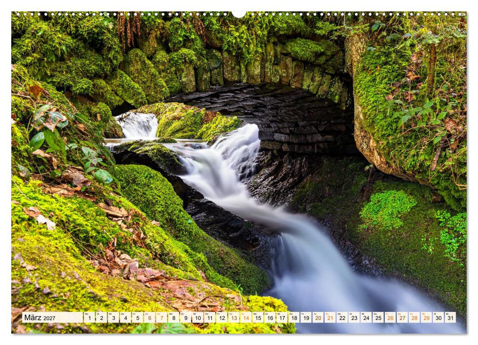 Mystische Gewässer im nördlichen Schwarzwald (CALVENDO Wandkalender 2027)
