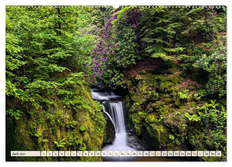 Mystische Gewässer im nördlichen Schwarzwald (CALVENDO Wandkalender 2027)