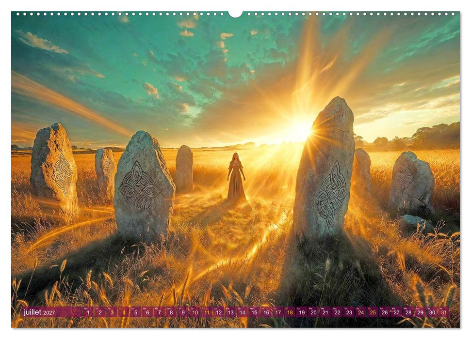 Ombre Celtique (CALVENDO Calendrier supérieur 2027)
