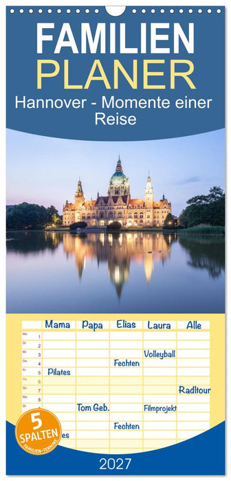 Hannover - Momente einer Reise (CALVENDO Familienplaner 2027)