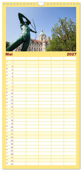 Hannover - Momente einer Reise (CALVENDO Familienplaner 2027)