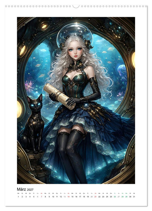 Miss Elaras seltsame Berufe (CALVENDO Wandkalender 2027)
