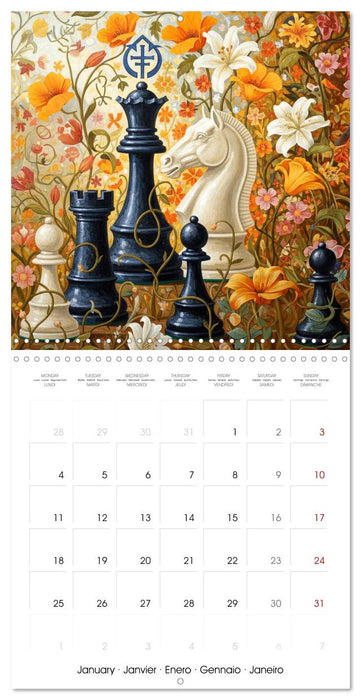 Floral Gambit (CALVENDO Monthly Calendar 2027)