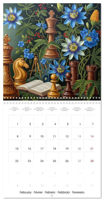 Floral Gambit (CALVENDO Monthly Calendar 2027)