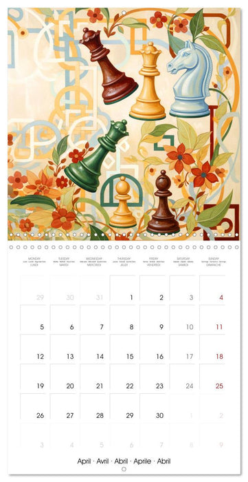 Floral Gambit (CALVENDO Monthly Calendar 2027)