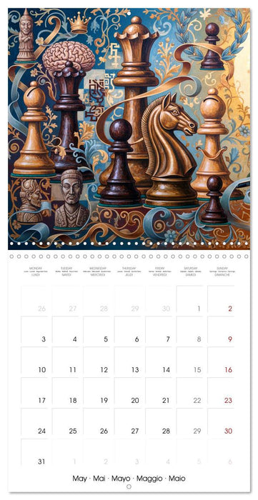 Floral Gambit (CALVENDO Monthly Calendar 2027)