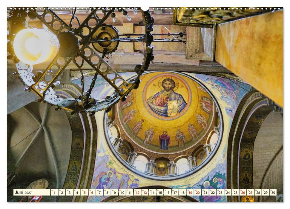 Grabeskirche in Jerusalem (CALVENDO Wandkalender 2027)