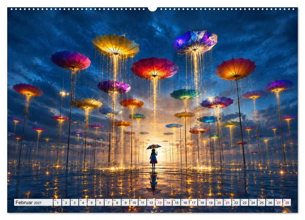 Zwischenwelten aus Licht und Wunder (CALVENDO Premium Wandkalender 2027)