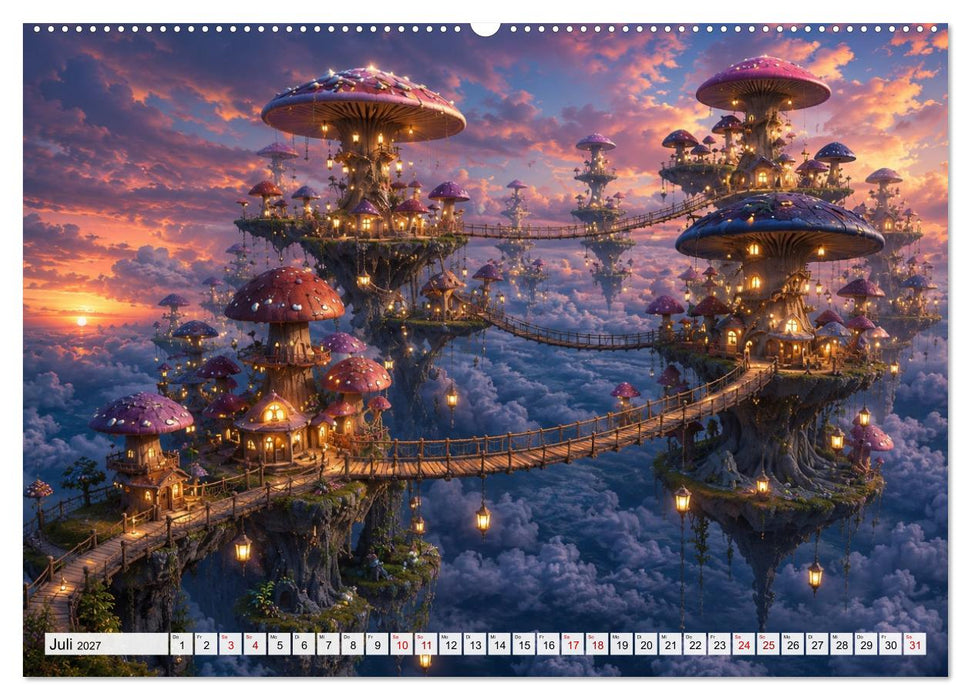 Zwischenwelten aus Licht und Wunder (CALVENDO Premium Wandkalender 2027)