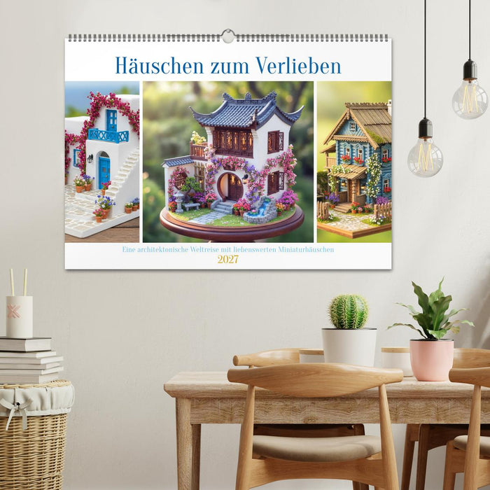 Häuschen zum Verlieben (CALVENDO Wandkalender 2027)