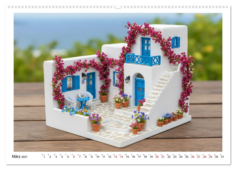 Häuschen zum Verlieben (CALVENDO Wandkalender 2027)