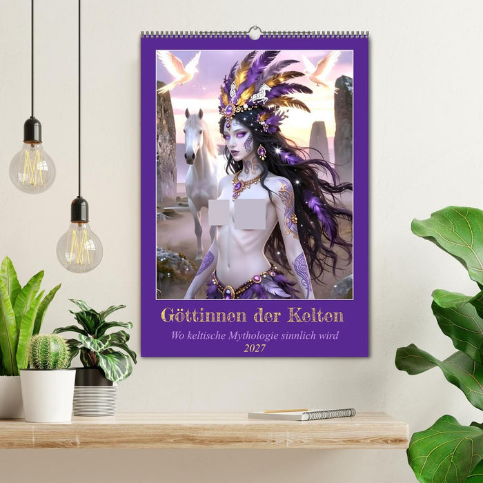 Göttinnen der Kelten (CALVENDO Wandkalender 2027)