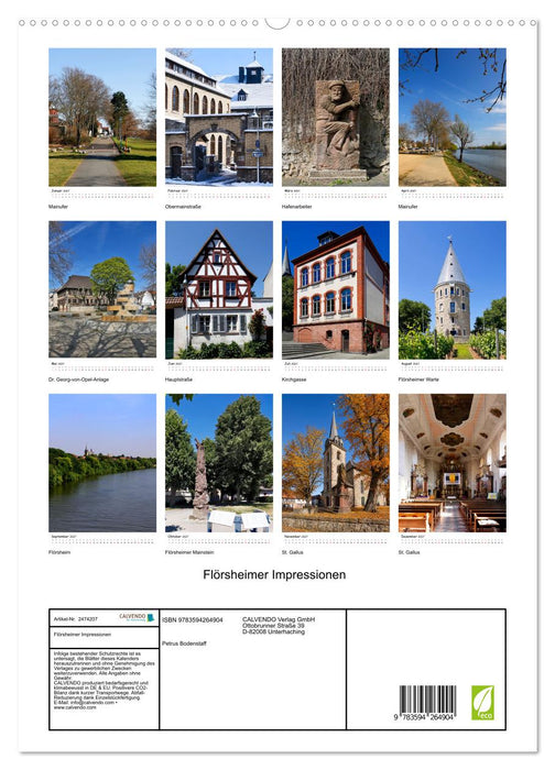 Flörsheimer Impressionen (CALVENDO Premium Wandkalender 2027)