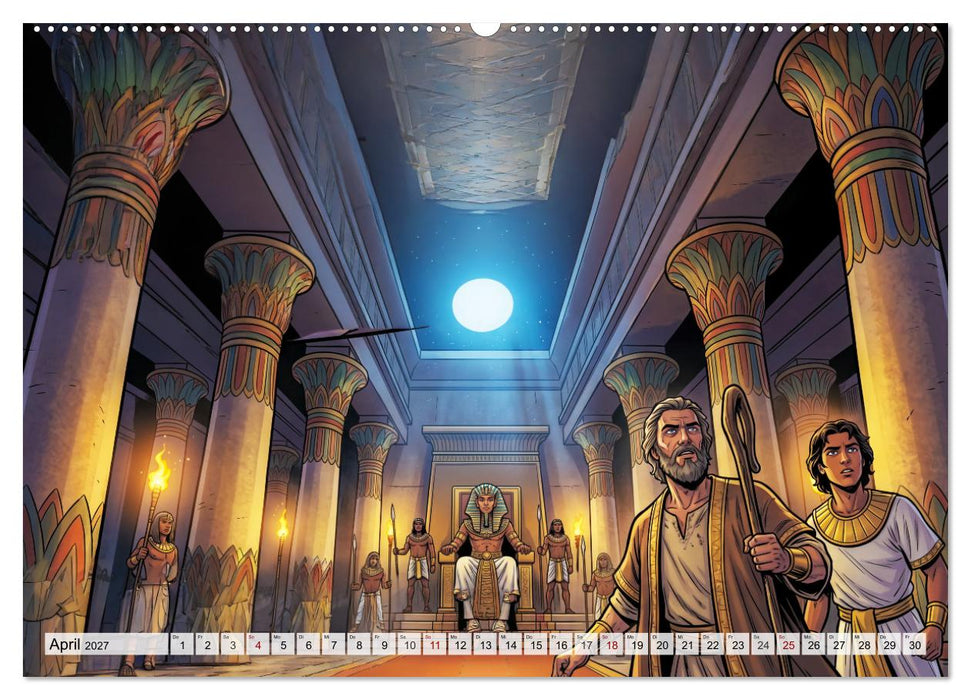 Exodus – Die Reise des Mose (CALVENDO Premium Wandkalender 2027)