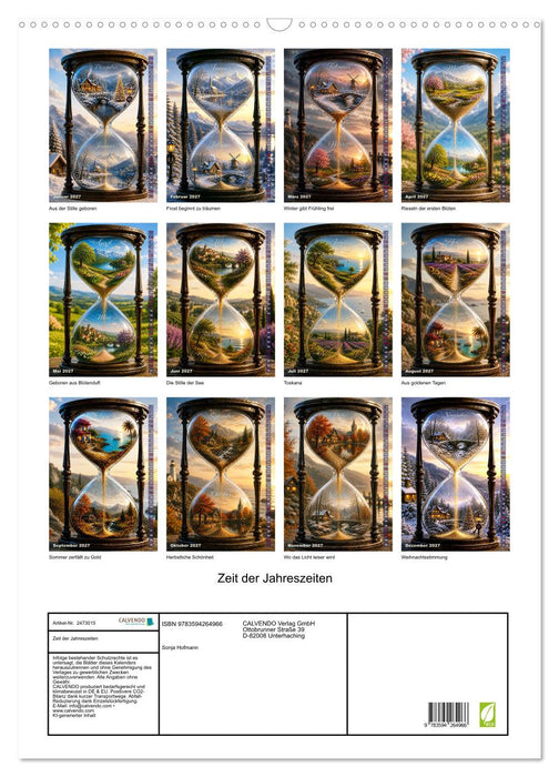 Zeit der Jahreszeiten (CALVENDO Wandkalender 2027)
