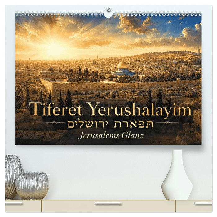 Jerusalems Glanz - Tiferet Jerushalajim (CALVENDO Premium Wandkalender 2027)