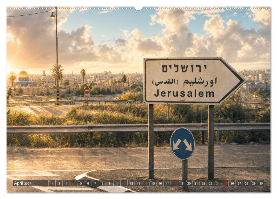 Jerusalems Glanz - Tiferet Jerushalajim (CALVENDO Premium Wandkalender 2027)