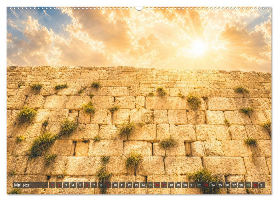 Jerusalems Glanz - Tiferet Jerushalajim (CALVENDO Premium Wandkalender 2027)