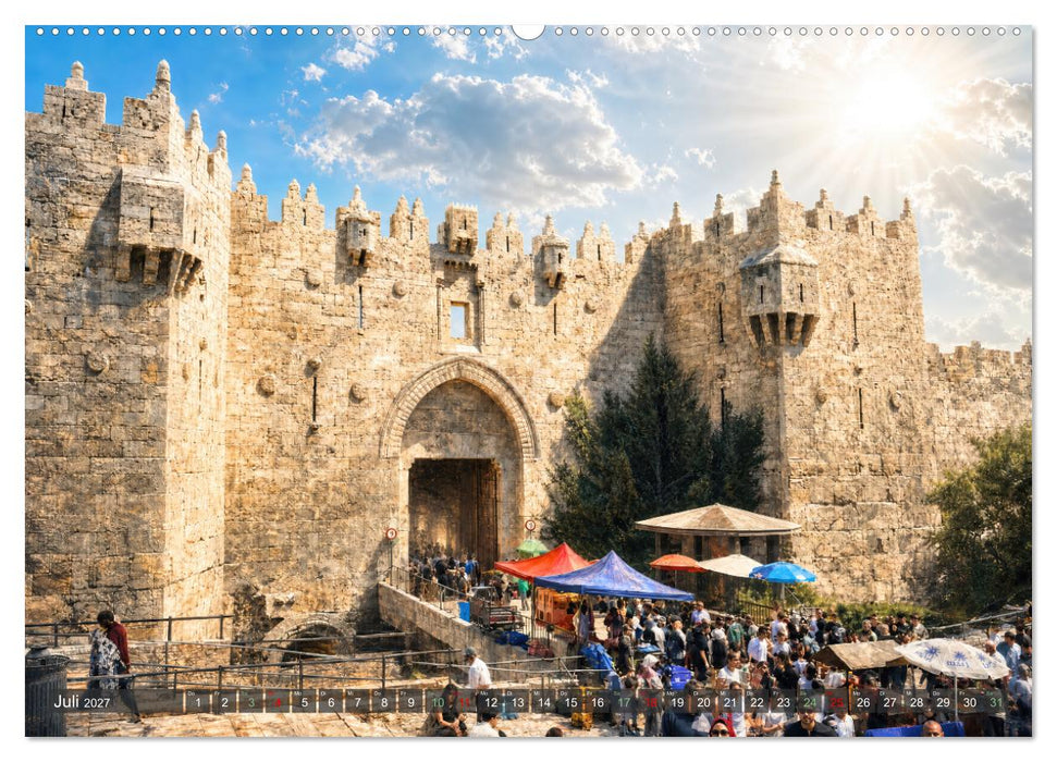 Jerusalems Glanz - Tiferet Jerushalajim (CALVENDO Premium Wandkalender 2027)