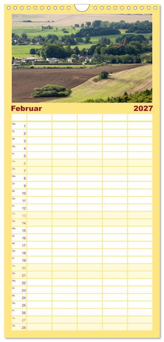 Rügen und Hiddensee - Momente einer Reise (CALVENDO Familienplaner 2027)