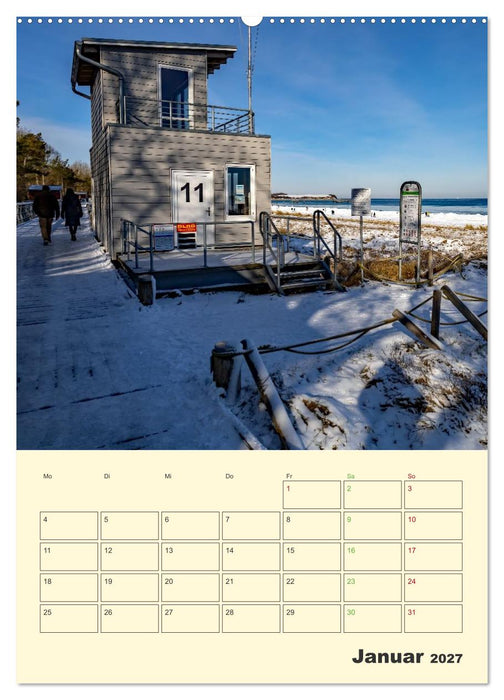 Ein Sehnsuchtsort - Ostseebad Boltenhagen (CALVENDO Premium Wandkalender 2027)