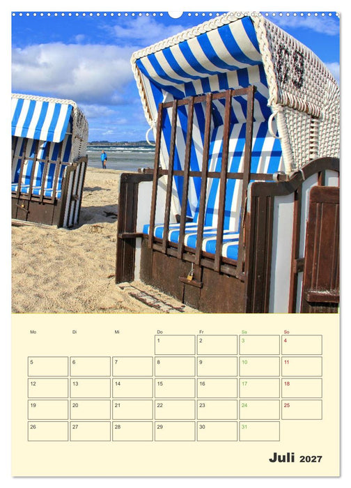 Ein Sehnsuchtsort - Ostseebad Boltenhagen (CALVENDO Premium Wandkalender 2027)