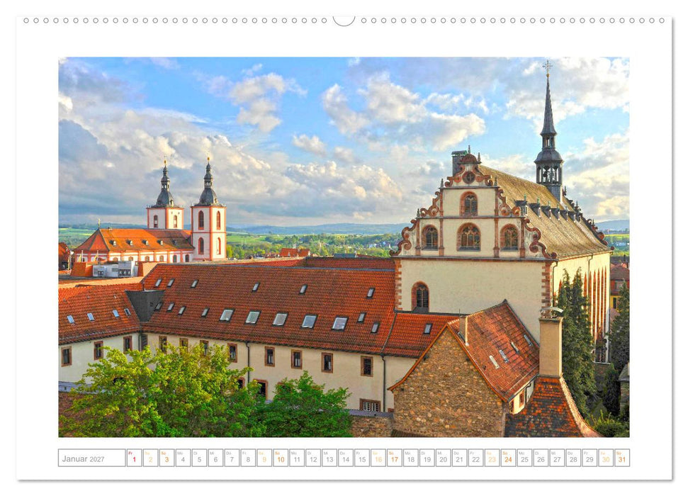Fulda - Kleinod zwischen Rhön und Vogelsberg (CALVENDO Wandkalender 2027)
