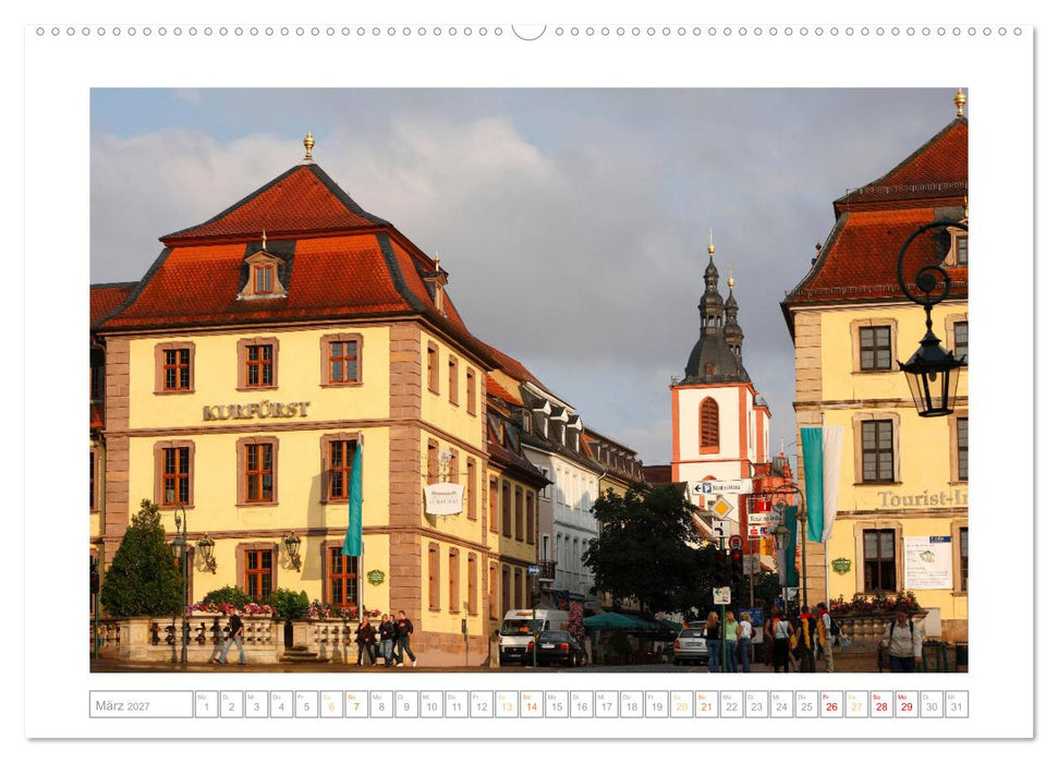 Fulda - Kleinod zwischen Rhön und Vogelsberg (CALVENDO Wandkalender 2027)