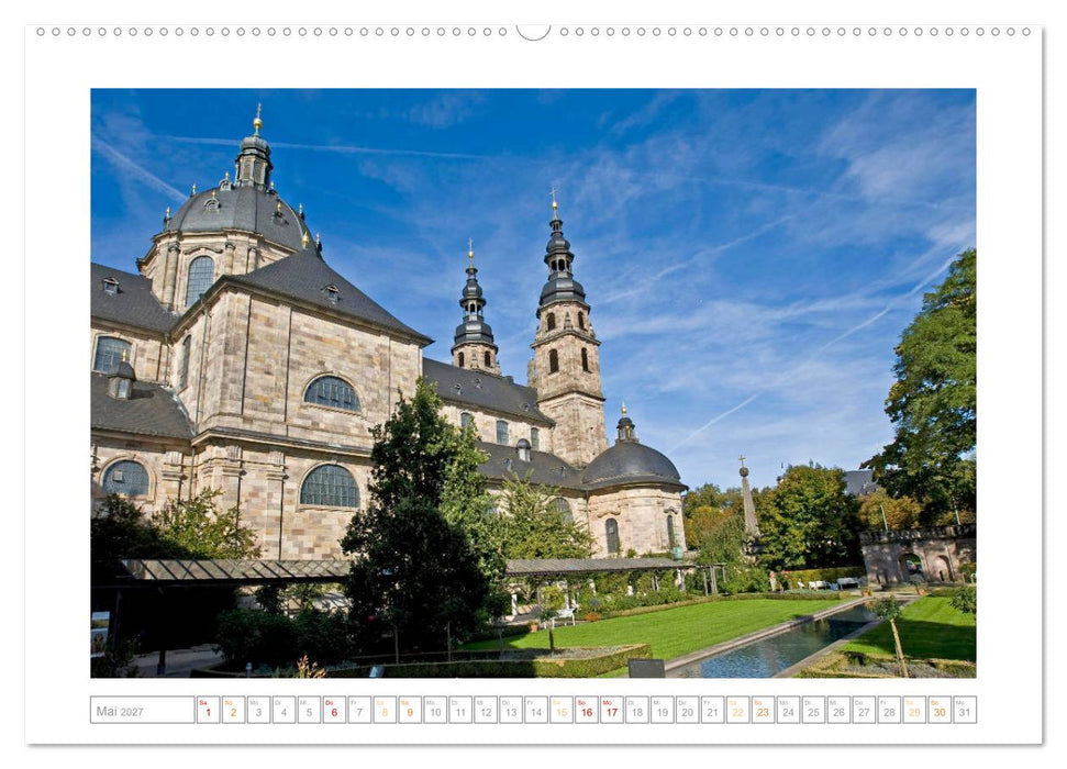Fulda - Kleinod zwischen Rhön und Vogelsberg (CALVENDO Wandkalender 2027)