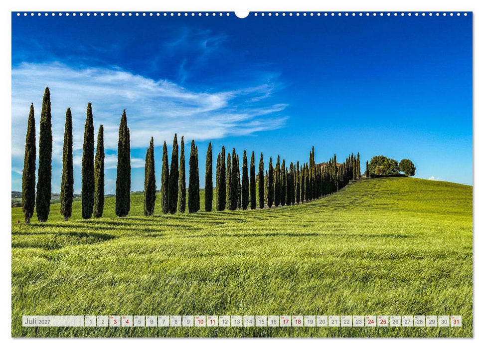 Toskana unvergleichlich (CALVENDO Premium Wandkalender 2027)