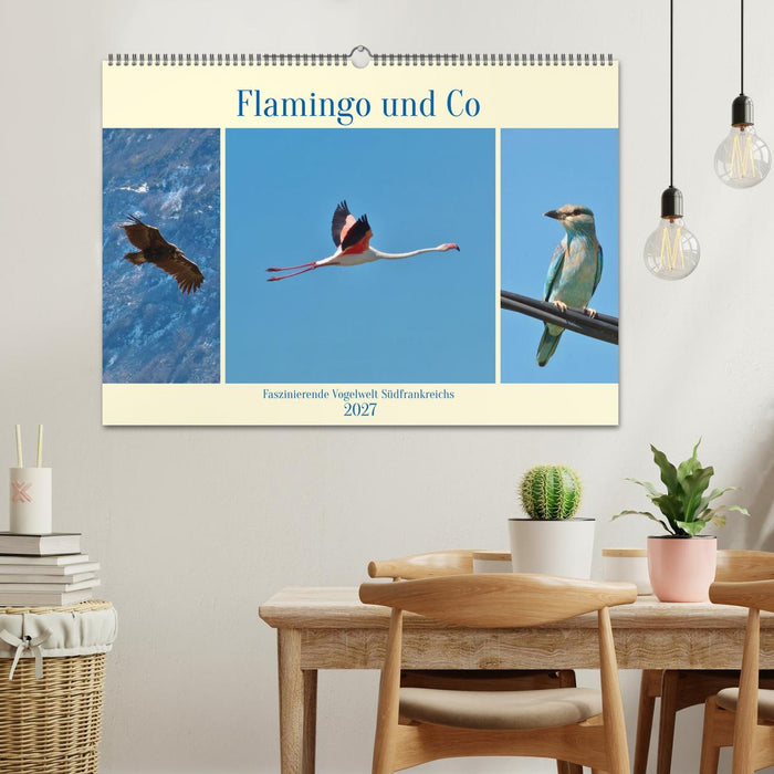 Flamingo und Co - Faszinierende Vogelwelt Südfrankreichs (CALVENDO Wandkalender 2027)
