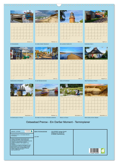 Ostseebad Prerow - Ein Darßer Moment - Terminplaner (CALVENDO Wandkalender 2027)