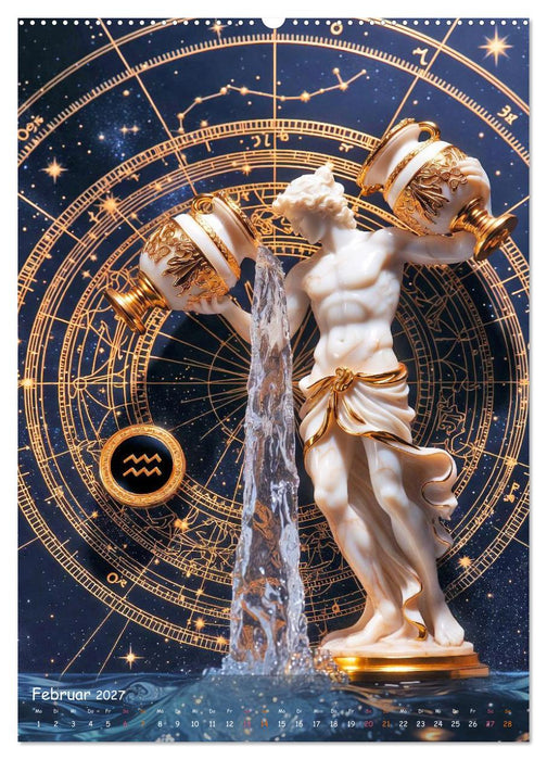 Zodiac Cosmos (CALVENDO Premium Wandkalender 2027)
