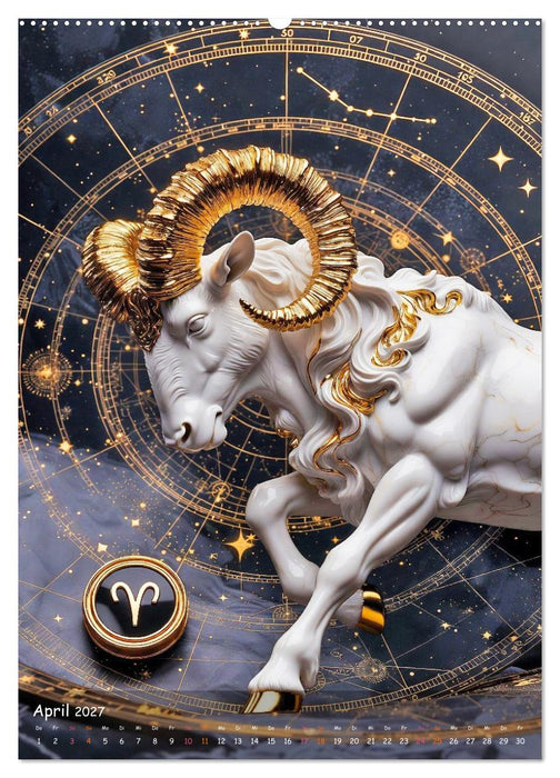 Zodiac Cosmos (CALVENDO Premium Wandkalender 2027)