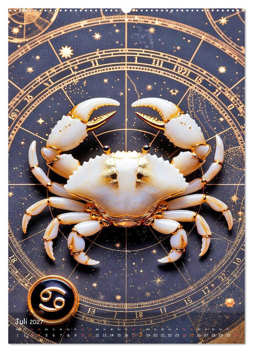 Zodiac Cosmos (CALVENDO Premium Wandkalender 2027)