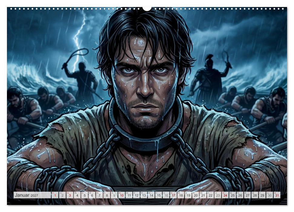 Ben Hur – Wege durch Feuer und Freiheit (CALVENDO Premium Wandkalender 2027)