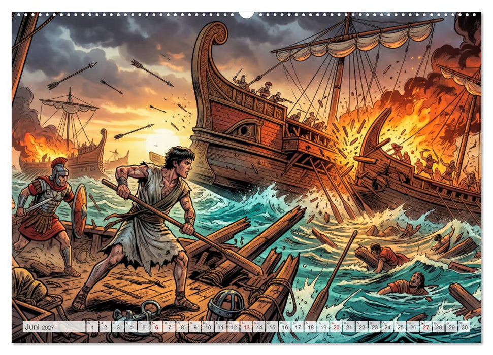 Ben Hur – Wege durch Feuer und Freiheit (CALVENDO Premium Wandkalender 2027)