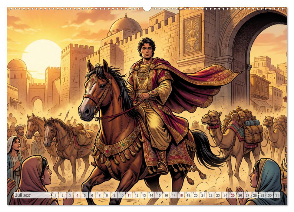 Ben Hur – Wege durch Feuer und Freiheit (CALVENDO Premium Wandkalender 2027)