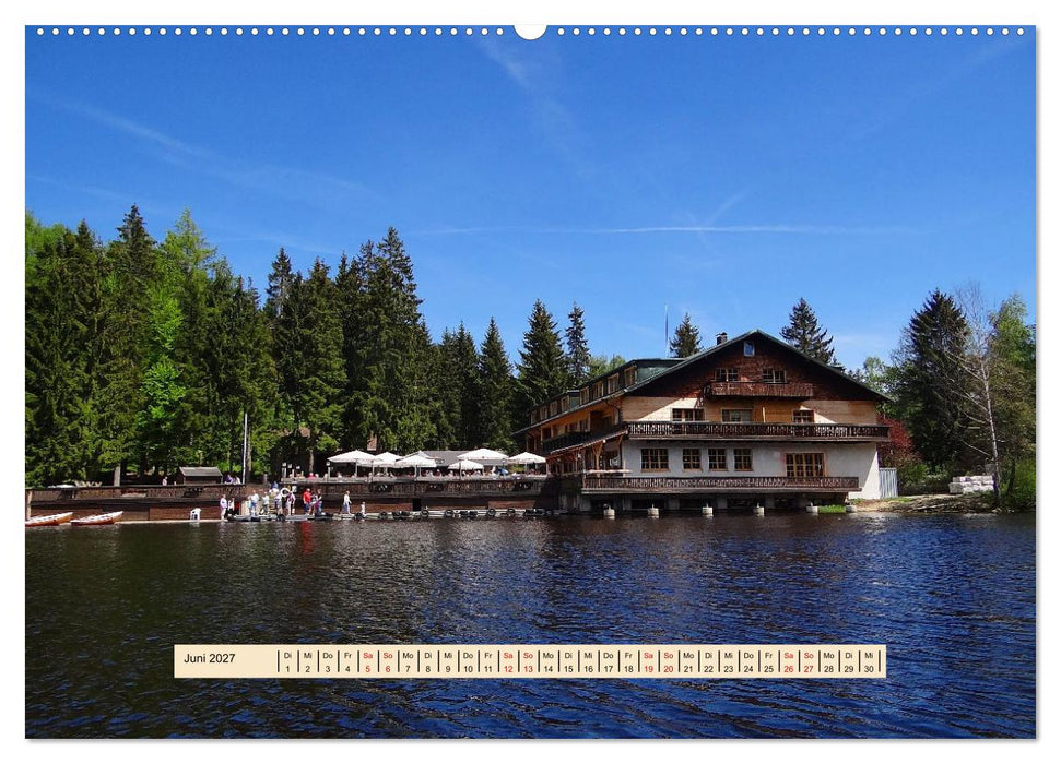 Fichtelgebirge - Naturgebiet zwischen Wäldern und Felsen (CALVENDO Wandkalender 2027)