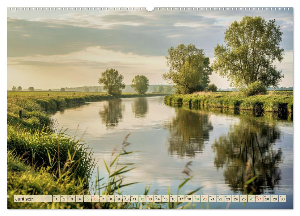 Die malerische Stepenitz in Brandenburg (CALVENDO Wandkalender 2027)