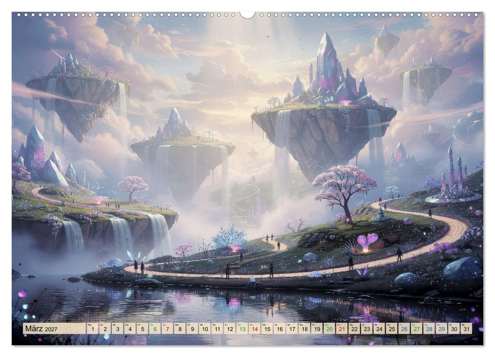 Mystische Traum-Welten (CALVENDO Wandkalender 2027)