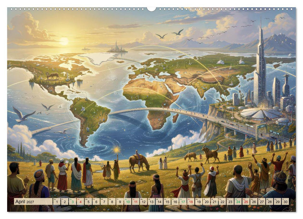 Mystische Traum-Welten (CALVENDO Wandkalender 2027)